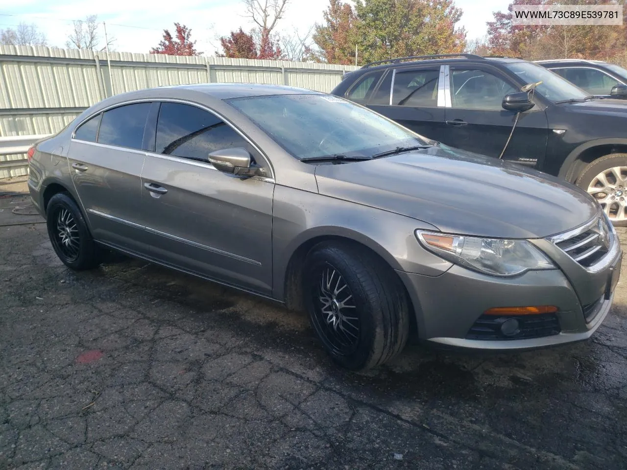 2009 Volkswagen Cc Sport VIN: WVWML73C89E539781 Lot: 78185644