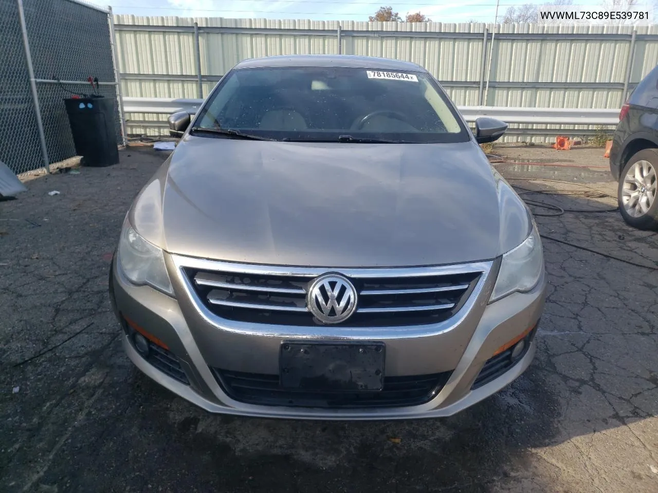 2009 Volkswagen Cc Sport VIN: WVWML73C89E539781 Lot: 78185644