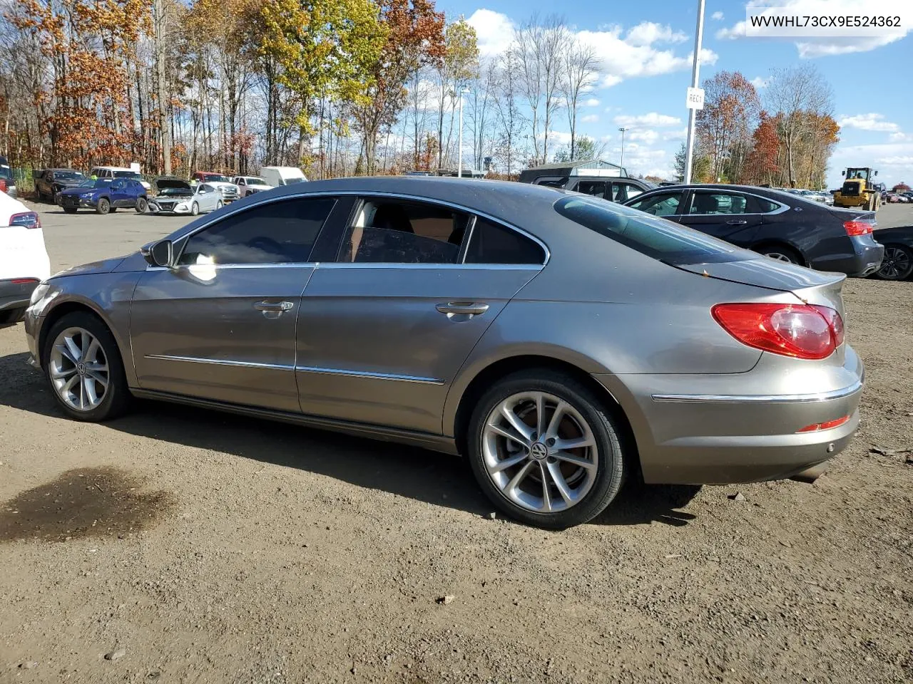 2009 Volkswagen Cc Luxury VIN: WVWHL73CX9E524362 Lot: 78874274