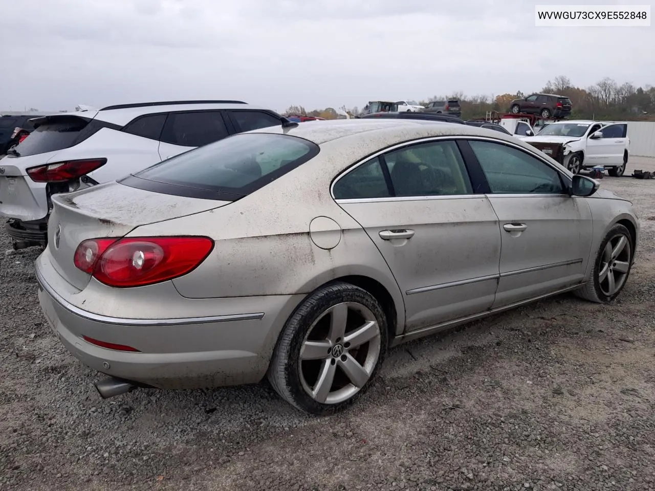 2009 Volkswagen Cc Vr6 4Motion VIN: WVWGU73CX9E552848 Lot: 78878774