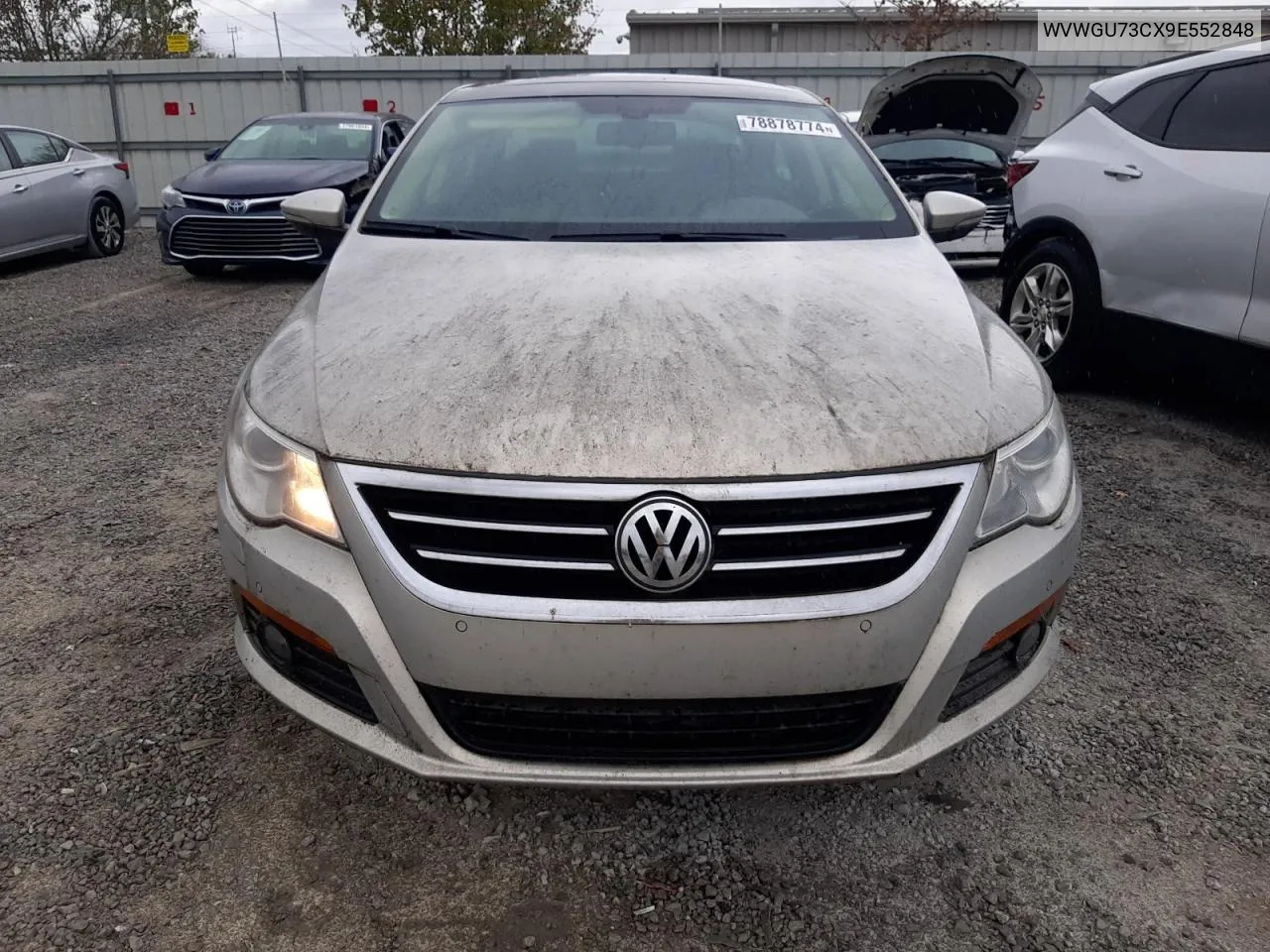 2009 Volkswagen Cc Vr6 4Motion VIN: WVWGU73CX9E552848 Lot: 78878774