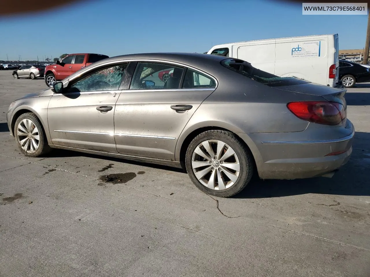 2009 Volkswagen Cc Sport VIN: WVWML73C79E568401 Lot: 80568094