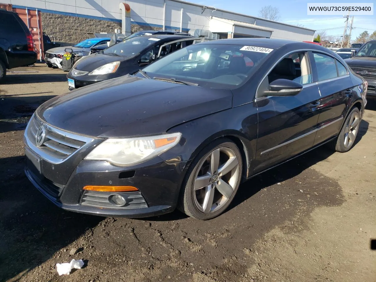 2009 Volkswagen Cc Vr6 4Motion VIN: WVWGU73C59E529400 Lot: 80922404