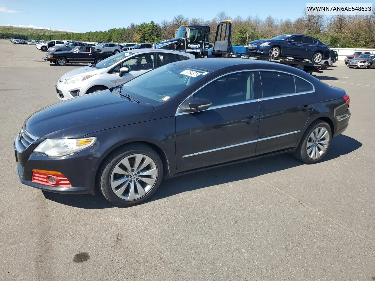 2010 Volkswagen Cc Sport VIN: WVWNN7AN6AE548633 Lot: 61545714