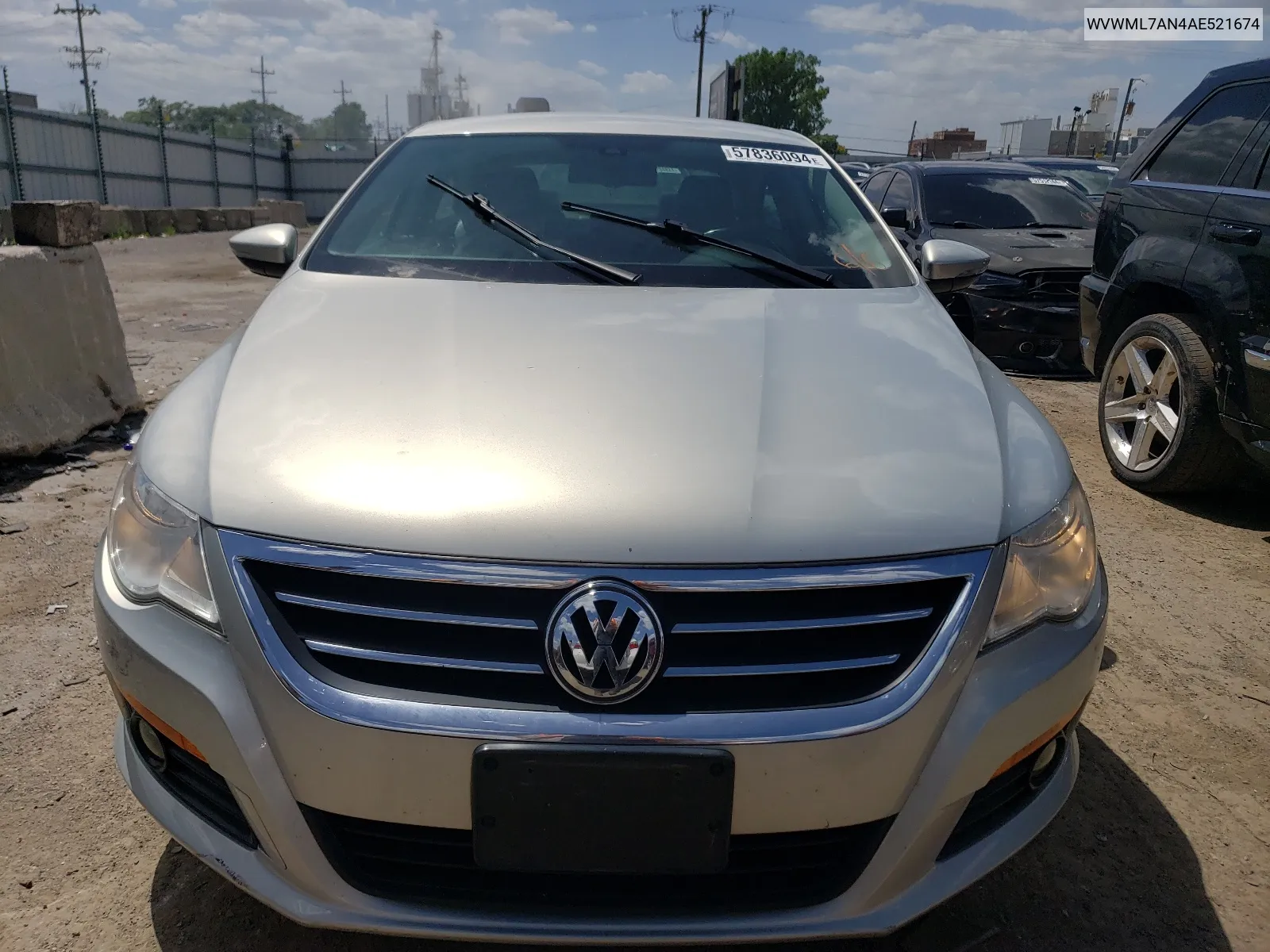 2010 Volkswagen Cc Sport VIN: WVWML7AN4AE521674 Lot: 61933044