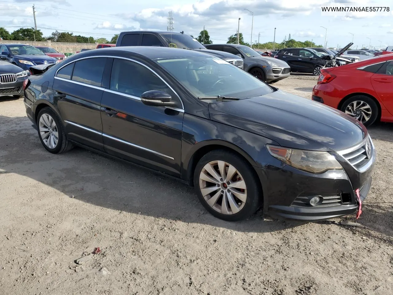 WVWMN7AN6AE557778 2010 Volkswagen Cc Sport