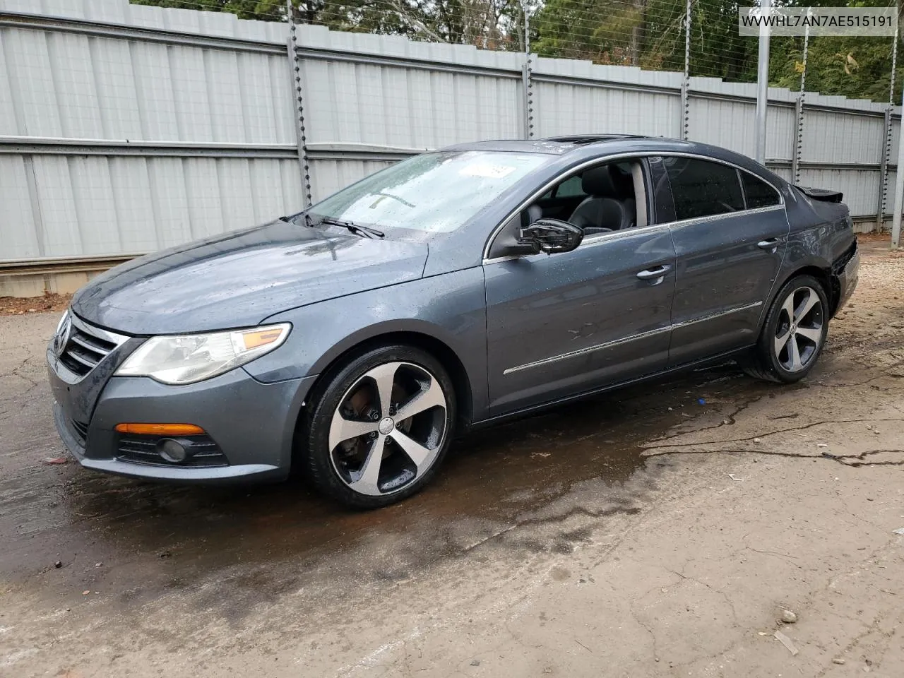 2010 Volkswagen Cc Luxury VIN: WVWHL7AN7AE515191 Lot: 75497694