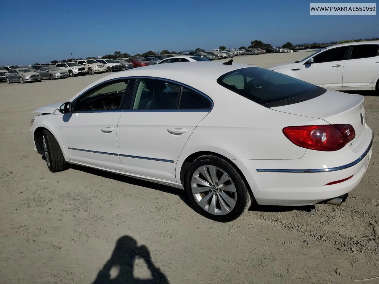 2010 Volkswagen Cc Sport VIN: WVWMP9AN1AE559959 Lot: 76203974