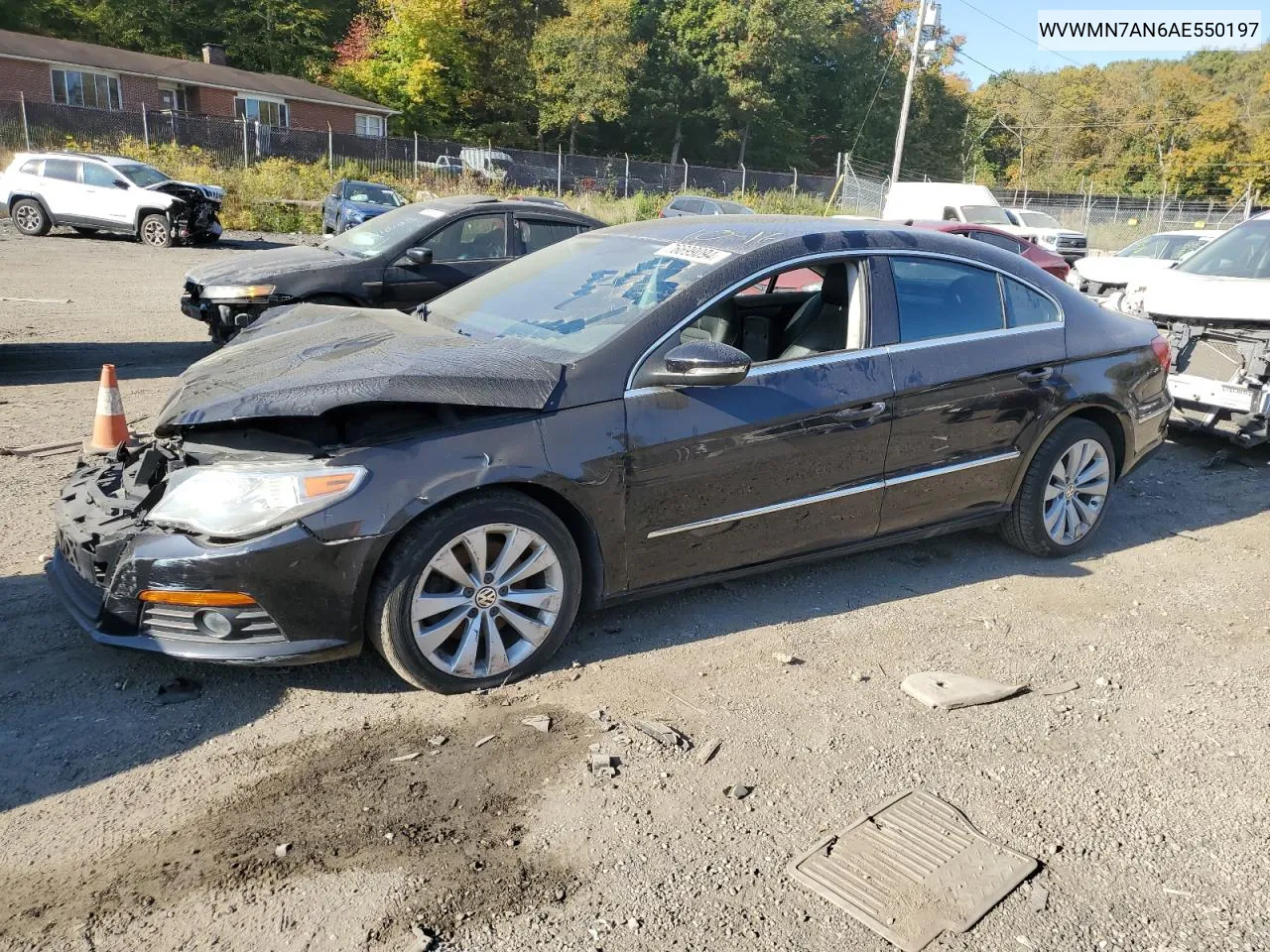 WVWMN7AN6AE550197 2010 Volkswagen Cc Sport