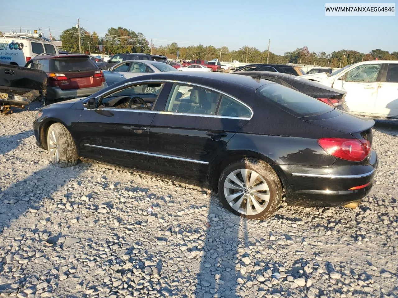 2010 Volkswagen Cc Sport VIN: WVWMN7ANXAE564846 Lot: 77343204