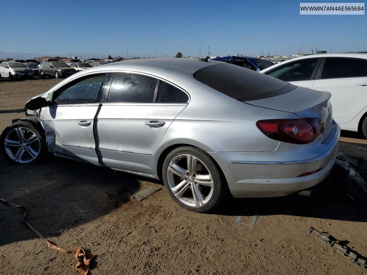 2010 Volkswagen Cc Sport VIN: WVWMN7AN4AE565684 Lot: 77375554