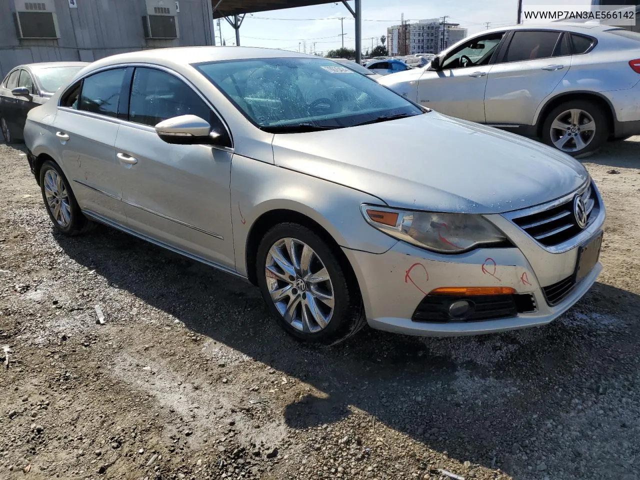 2010 Volkswagen Cc Sport VIN: WVWMP7AN3AE566142 Lot: 78875424