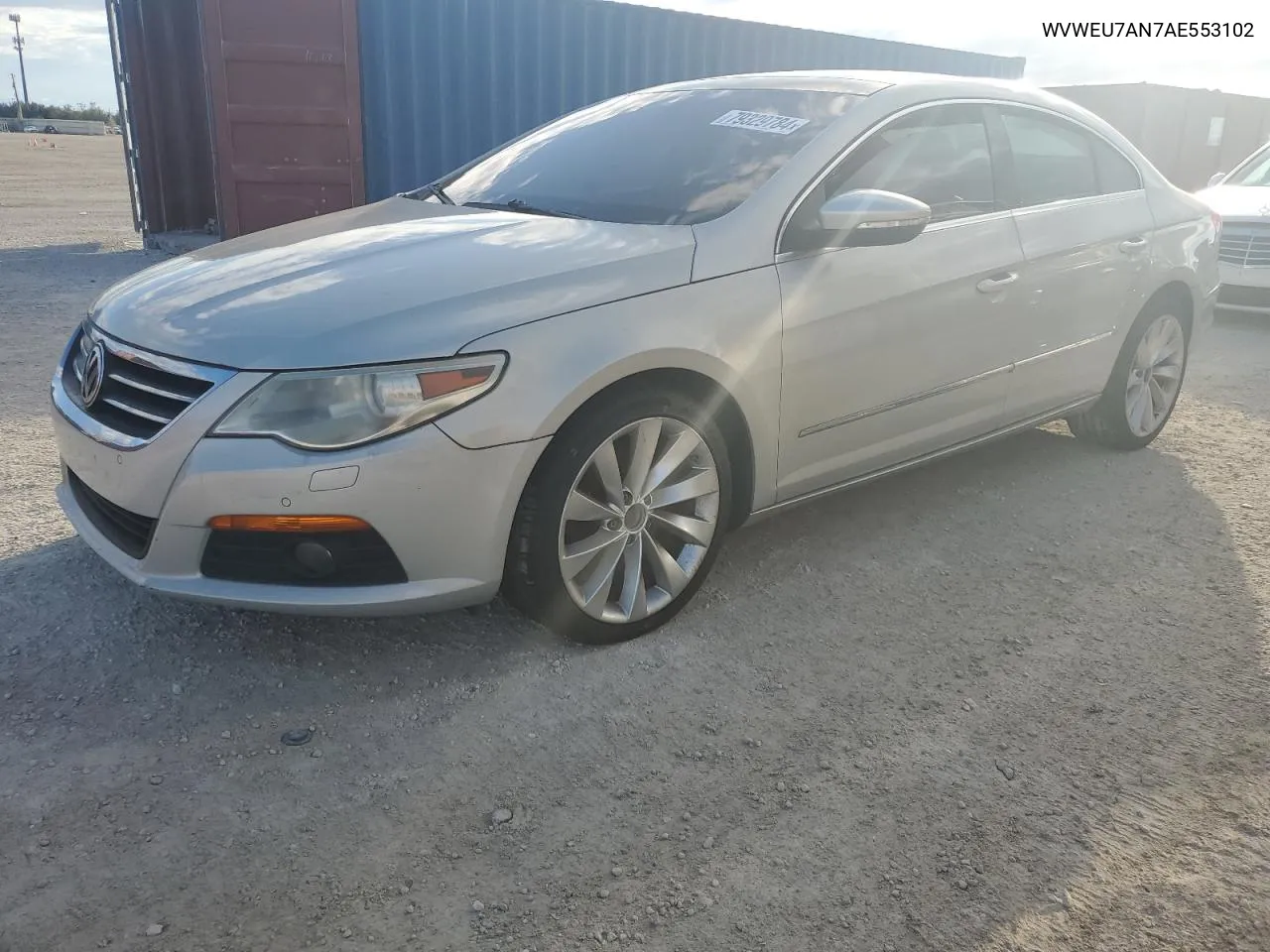 2010 Volkswagen Cc Vr6 VIN: WVWEU7AN7AE553102 Lot: 79329784