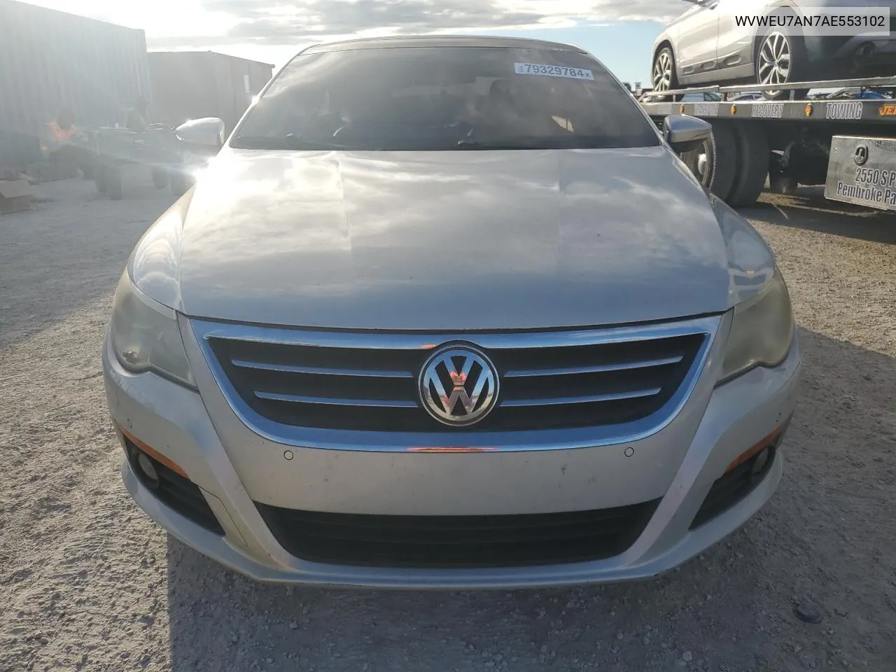 2010 Volkswagen Cc Vr6 VIN: WVWEU7AN7AE553102 Lot: 79329784