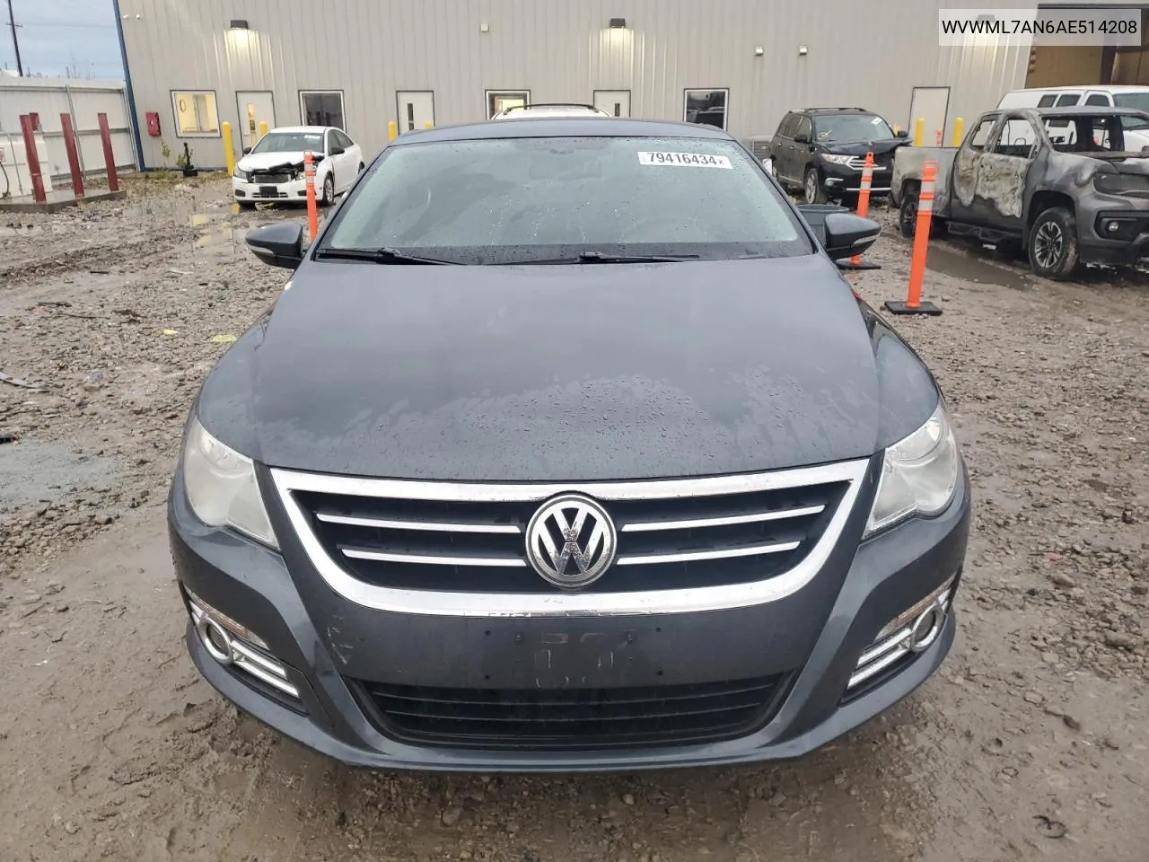 2010 Volkswagen Cc Sport VIN: WVWML7AN6AE514208 Lot: 79416434