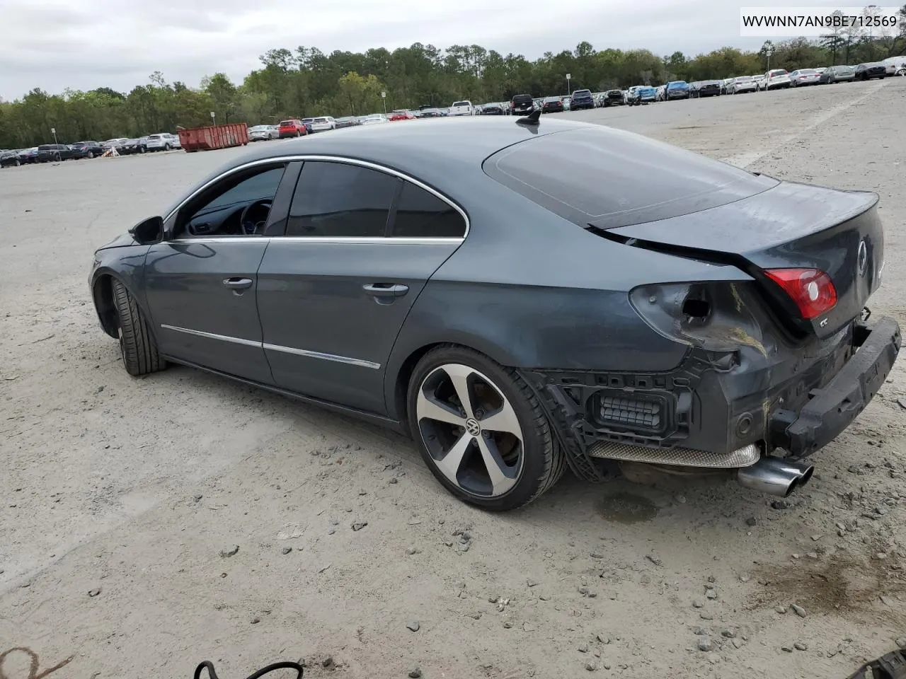 2011 Volkswagen Cc Sport VIN: WVWNN7AN9BE712569 Lot: 47960464