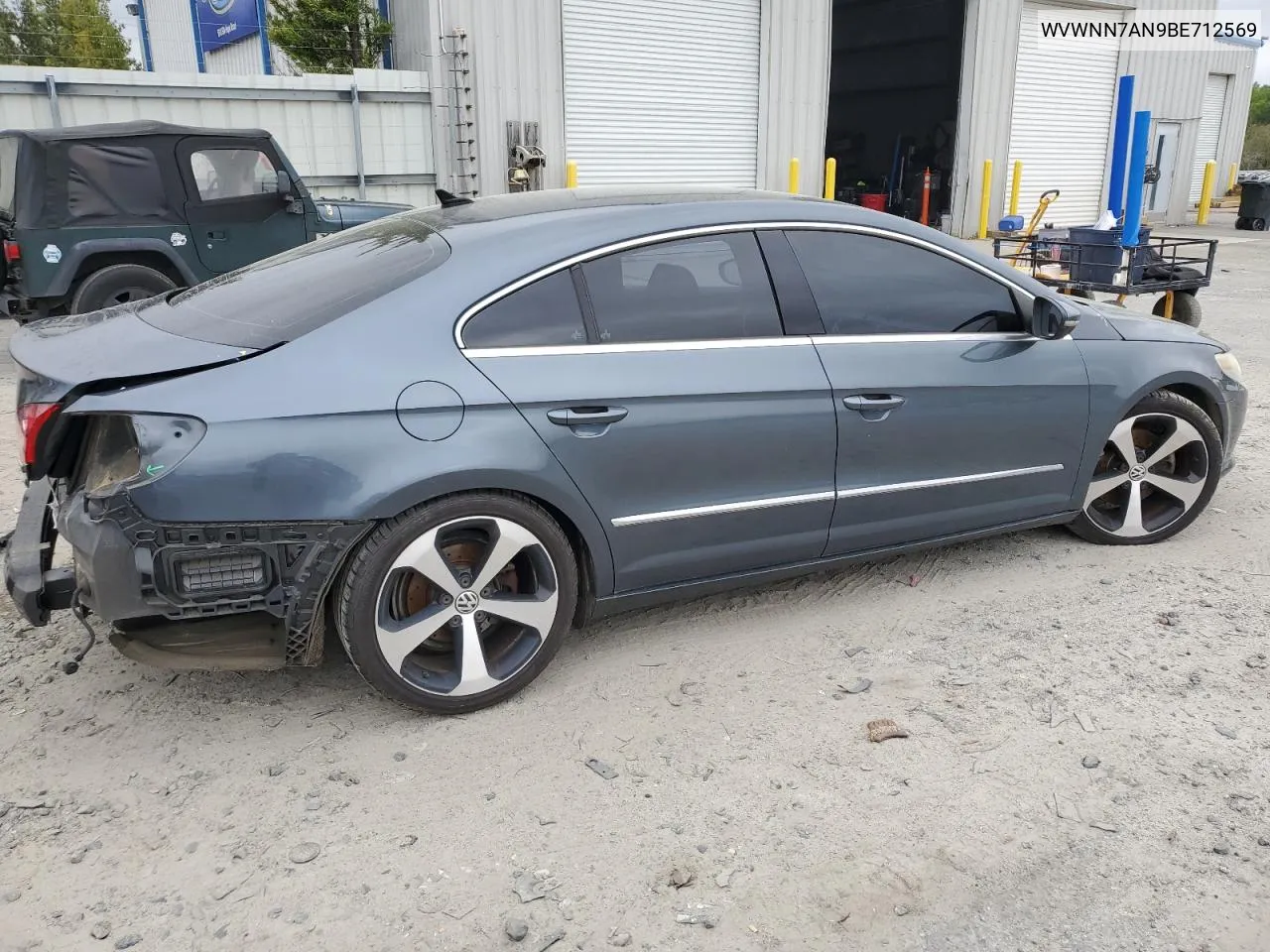 2011 Volkswagen Cc Sport VIN: WVWNN7AN9BE712569 Lot: 47960464