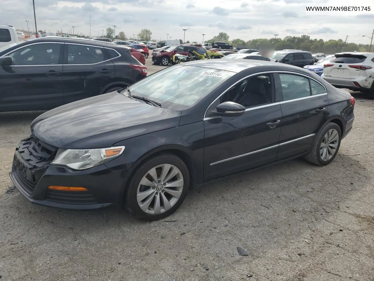 WVWMN7AN9BE701745 2011 Volkswagen Cc Sport