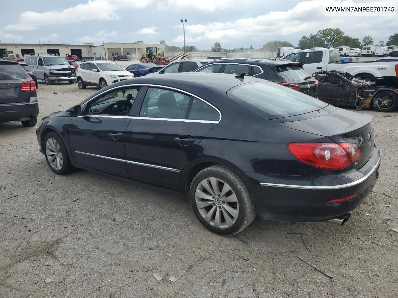 2011 Volkswagen Cc Sport VIN: WVWMN7AN9BE701745 Lot: 70438114