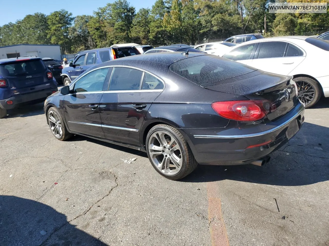 2011 Volkswagen Cc Sport VIN: WVWMN7AN7BE710816 Lot: 76972144