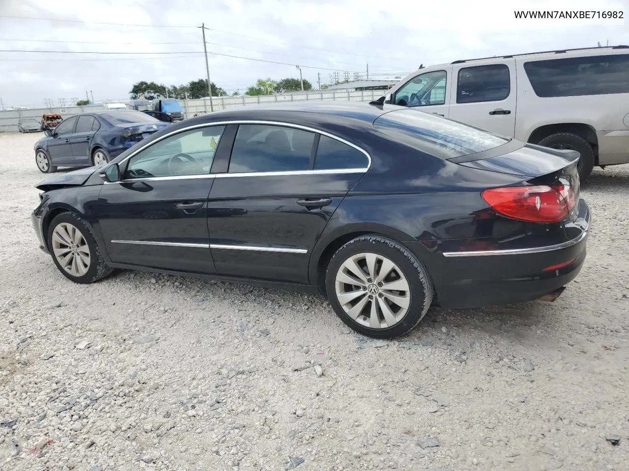 2011 Volkswagen Cc Sport VIN: WVWMN7ANXBE716982 Lot: 79698444