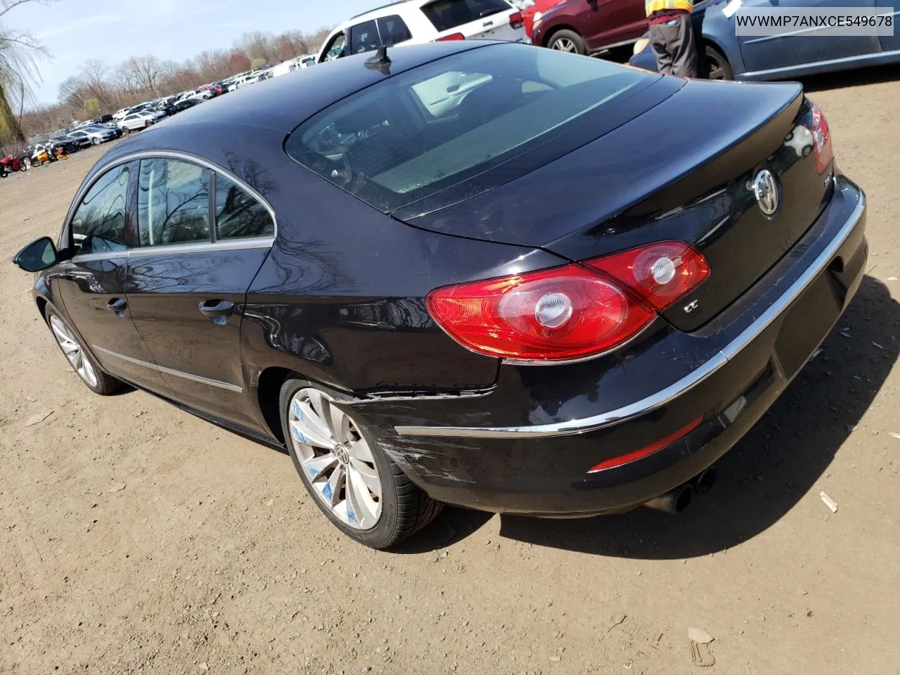 WVWMP7ANXCE549678 2012 Volkswagen Cc Sport