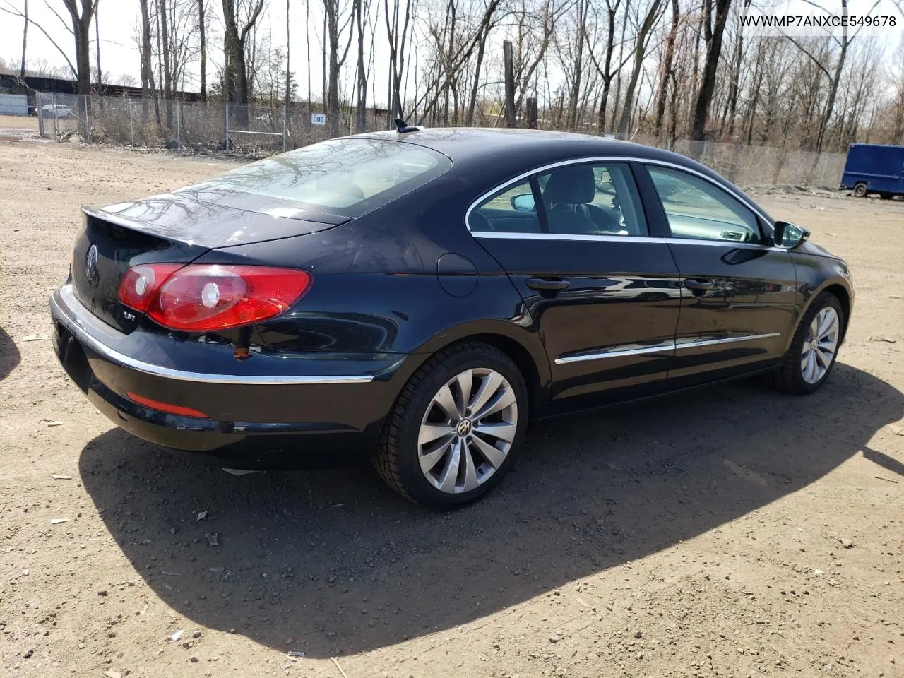 2012 Volkswagen Cc Sport VIN: WVWMP7ANXCE549678 Lot: 50047574