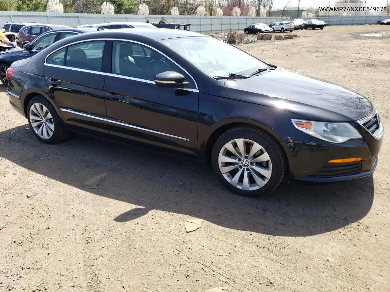 WVWMP7ANXCE549678 2012 Volkswagen Cc Sport