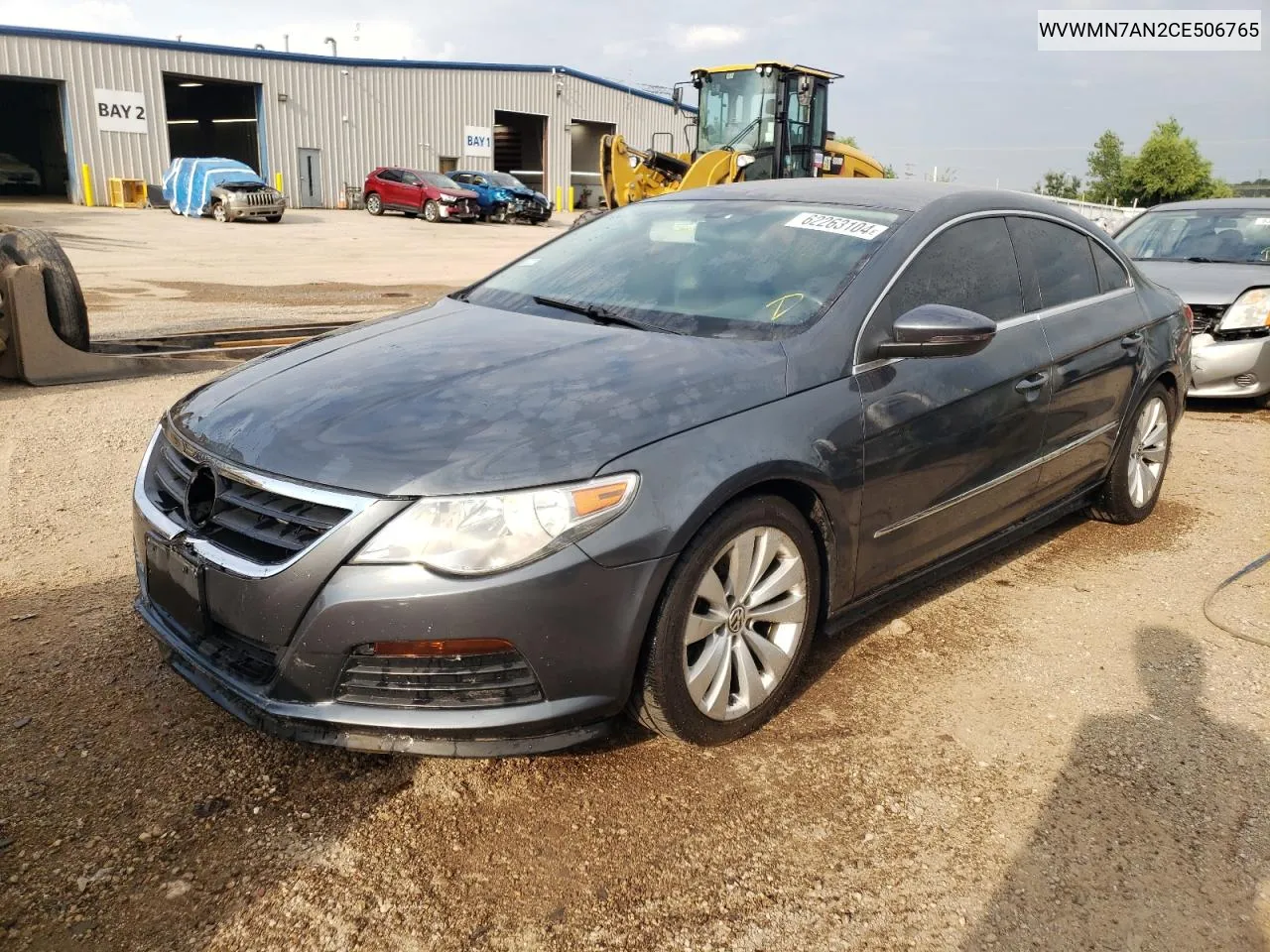 2012 Volkswagen Cc Sport VIN: WVWMN7AN2CE506765 Lot: 62263104