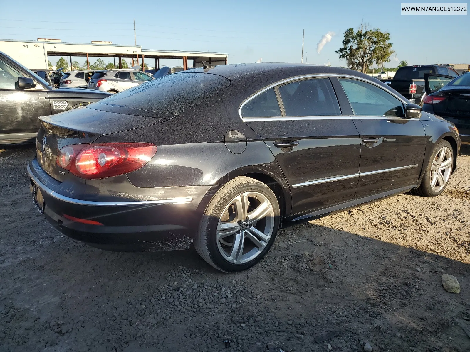 2012 Volkswagen Cc Sport VIN: WVWMN7AN2CE512372 Lot: 65553264