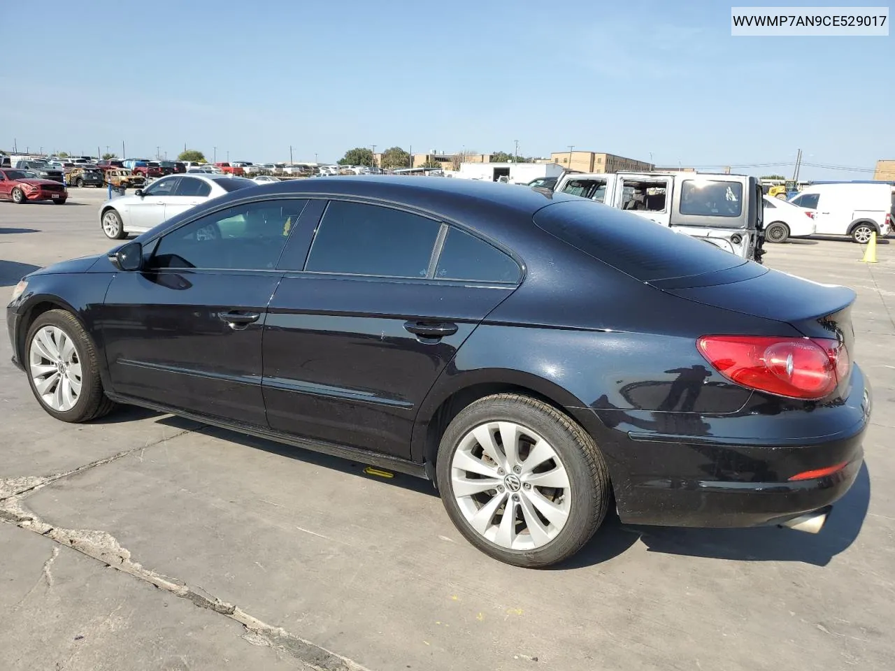 WVWMP7AN9CE529017 2012 Volkswagen Cc Sport