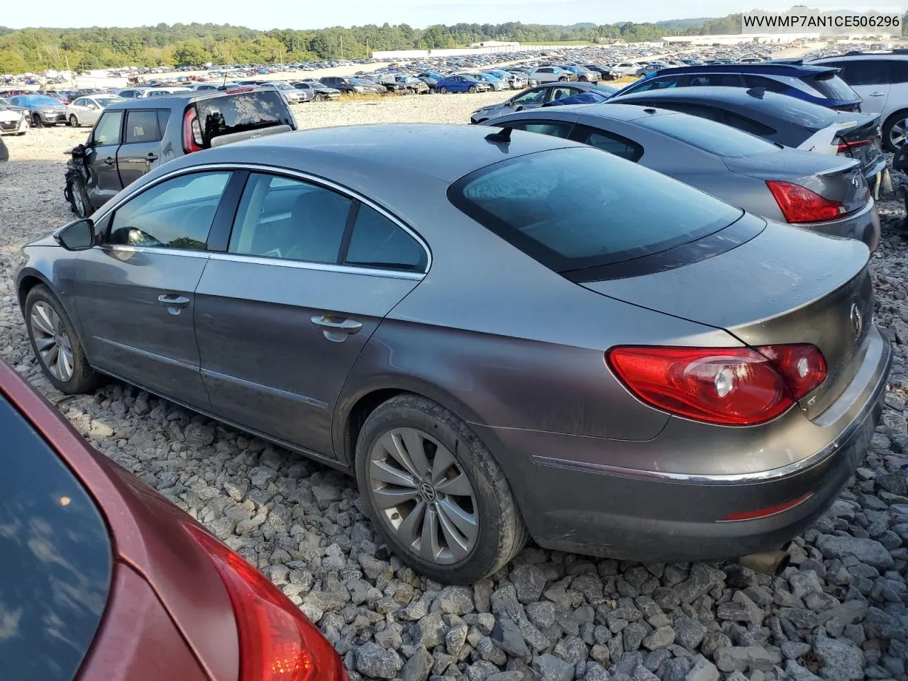 2012 Volkswagen Cc Sport VIN: WVWMP7AN1CE506296 Lot: 68248104