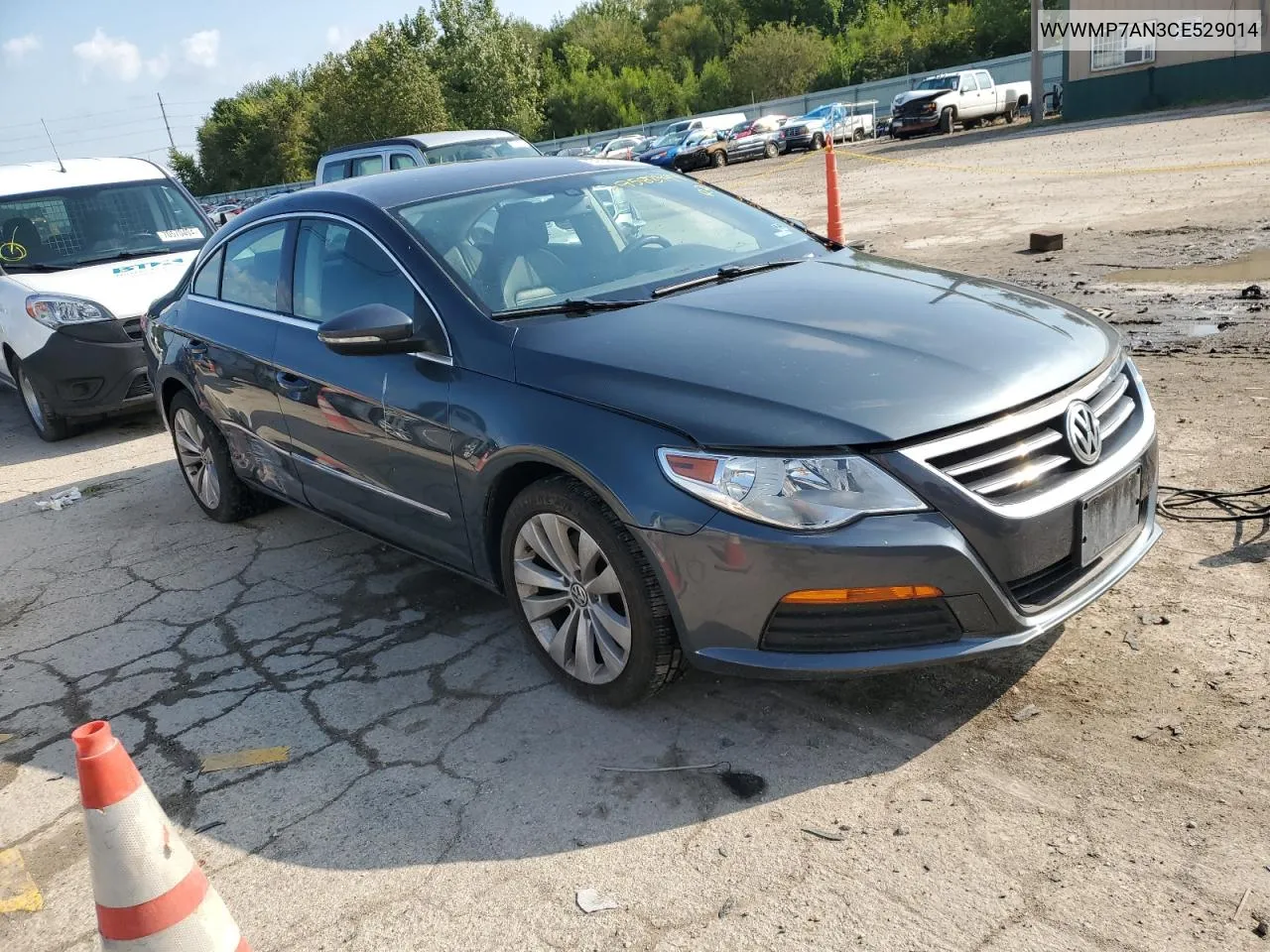 2012 Volkswagen Cc Sport VIN: WVWMP7AN3CE529014 Lot: 69583944