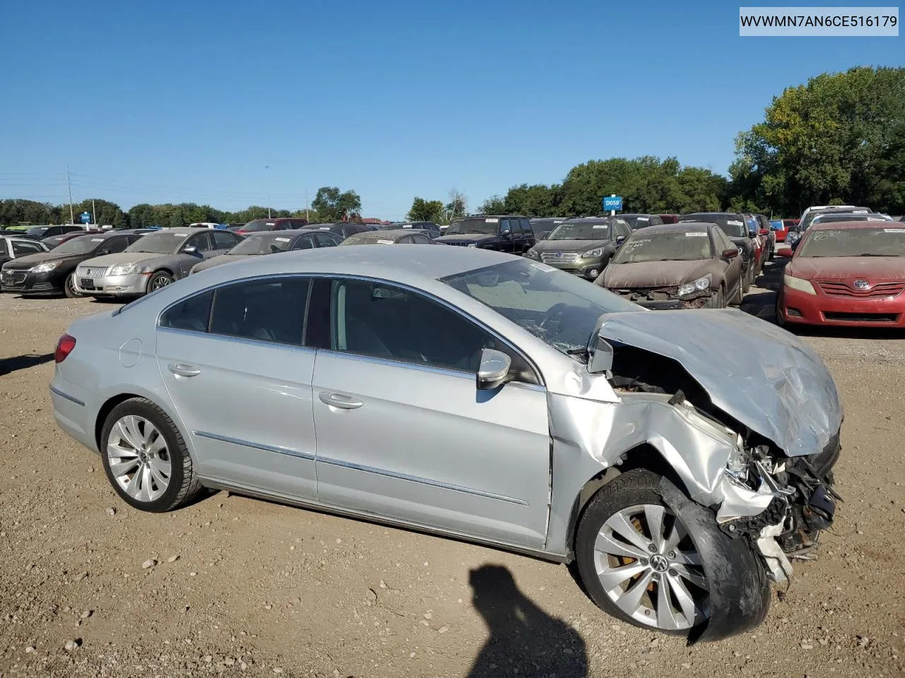 2012 Volkswagen Cc Sport VIN: WVWMN7AN6CE516179 Lot: 69878684