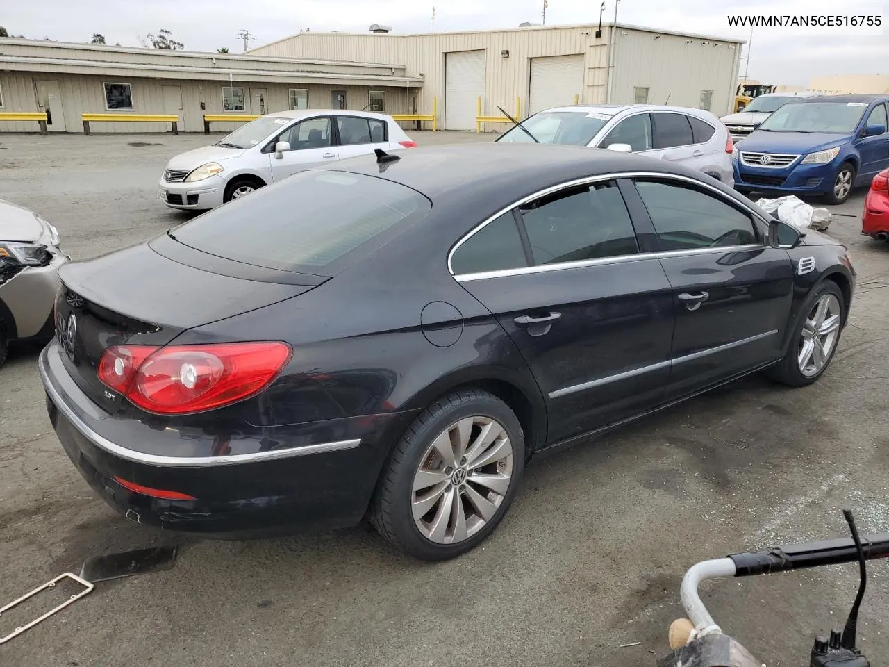 2012 Volkswagen Cc Sport VIN: WVWMN7AN5CE516755 Lot: 71633494