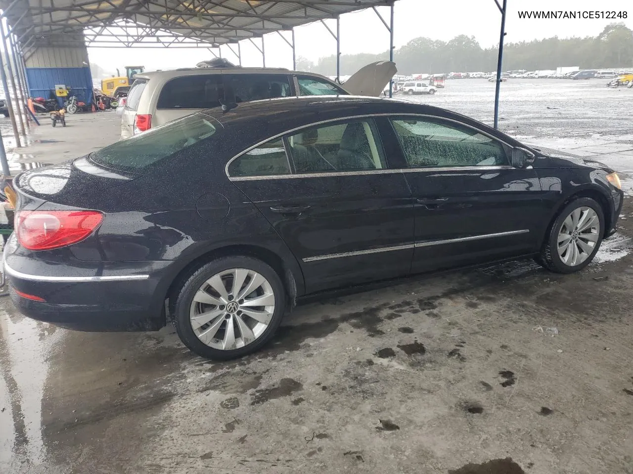 2012 Volkswagen Cc Sport VIN: WVWMN7AN1CE512248 Lot: 72778364