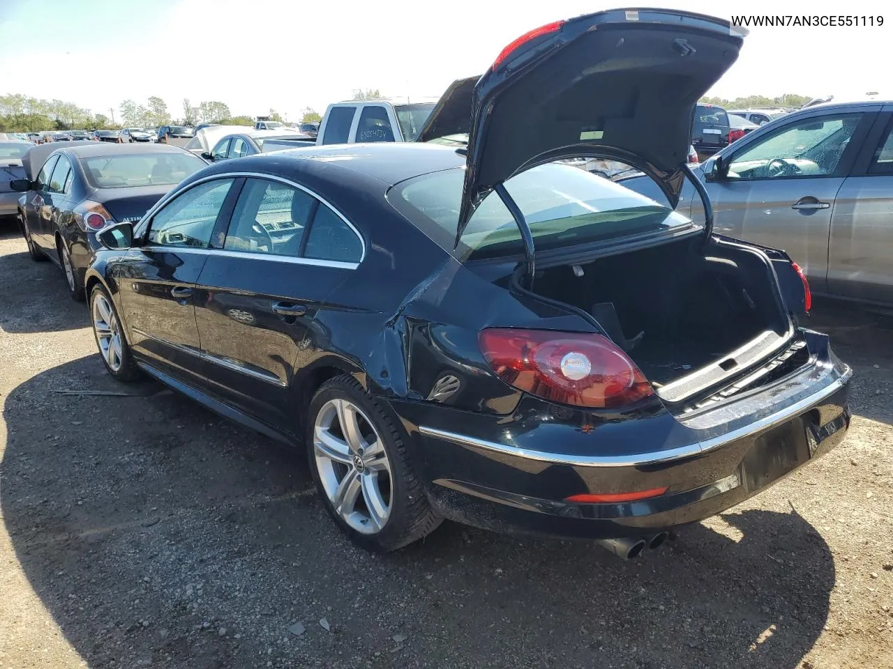 WVWNN7AN3CE551119 2012 Volkswagen Cc Sport