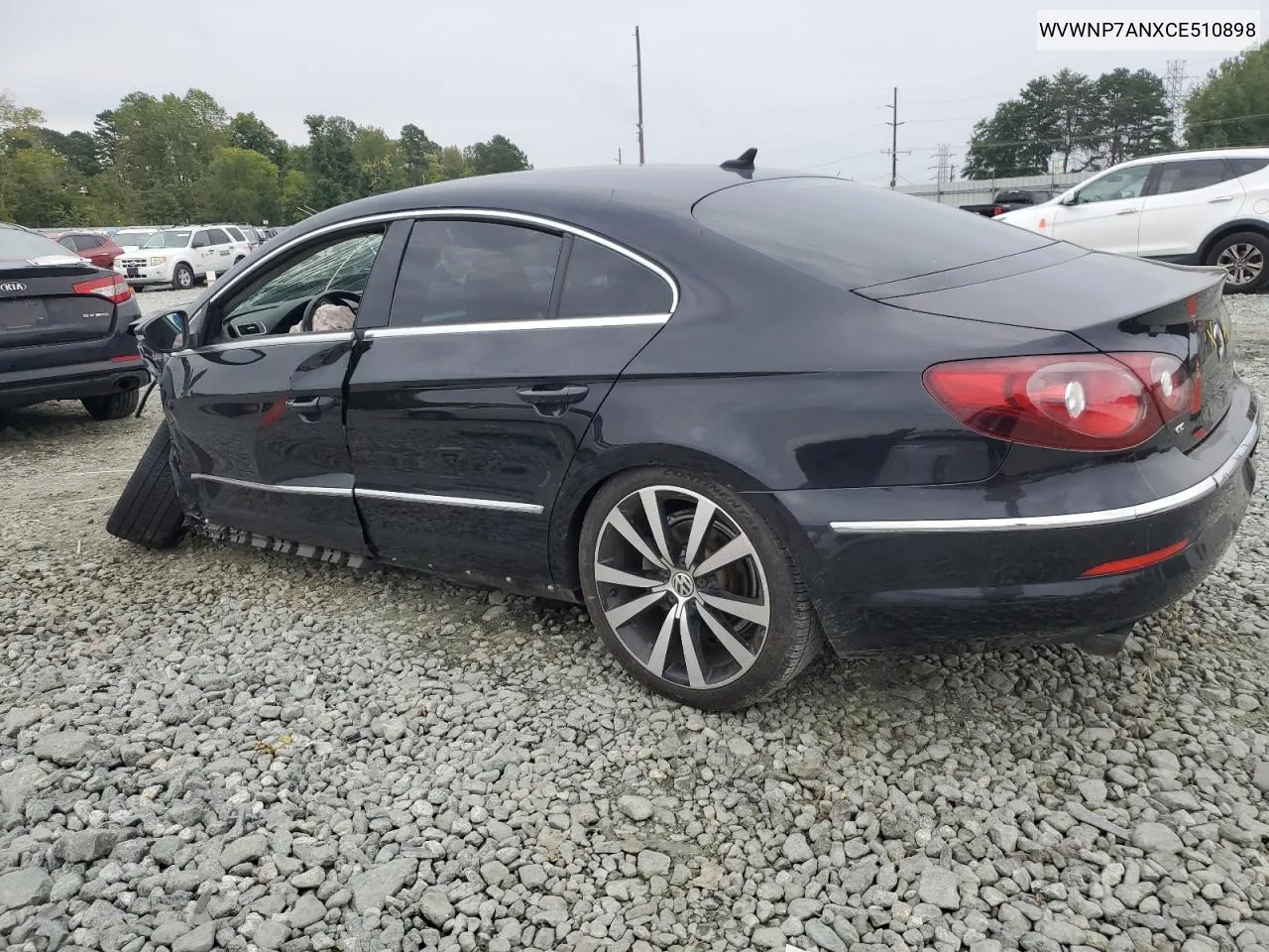 2012 Volkswagen Cc Sport VIN: WVWNP7ANXCE510898 Lot: 73659734