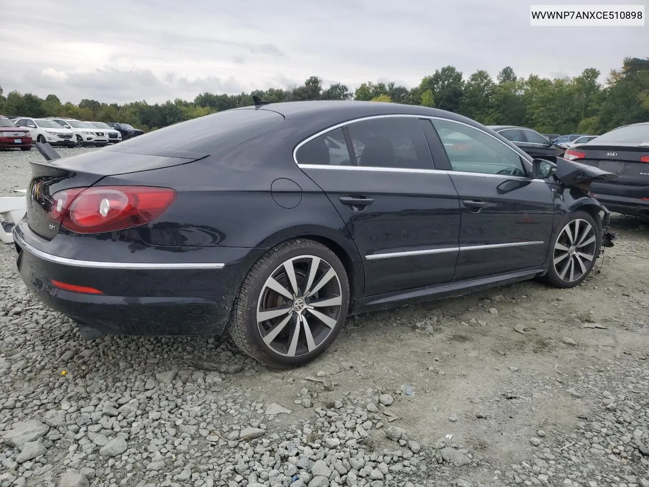 WVWNP7ANXCE510898 2012 Volkswagen Cc Sport