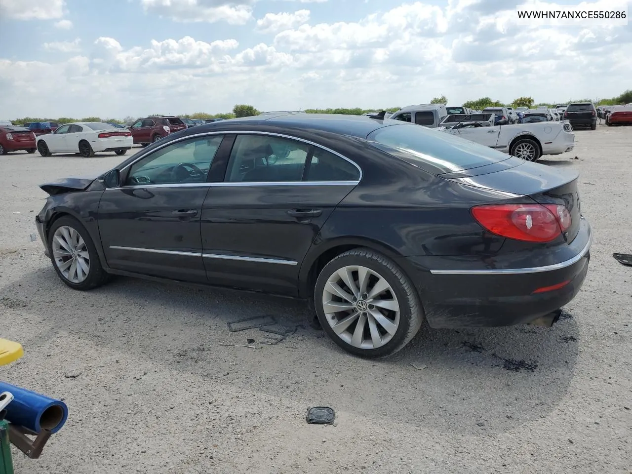 2012 Volkswagen Cc Luxury VIN: WVWHN7ANXCE550286 Lot: 74525864