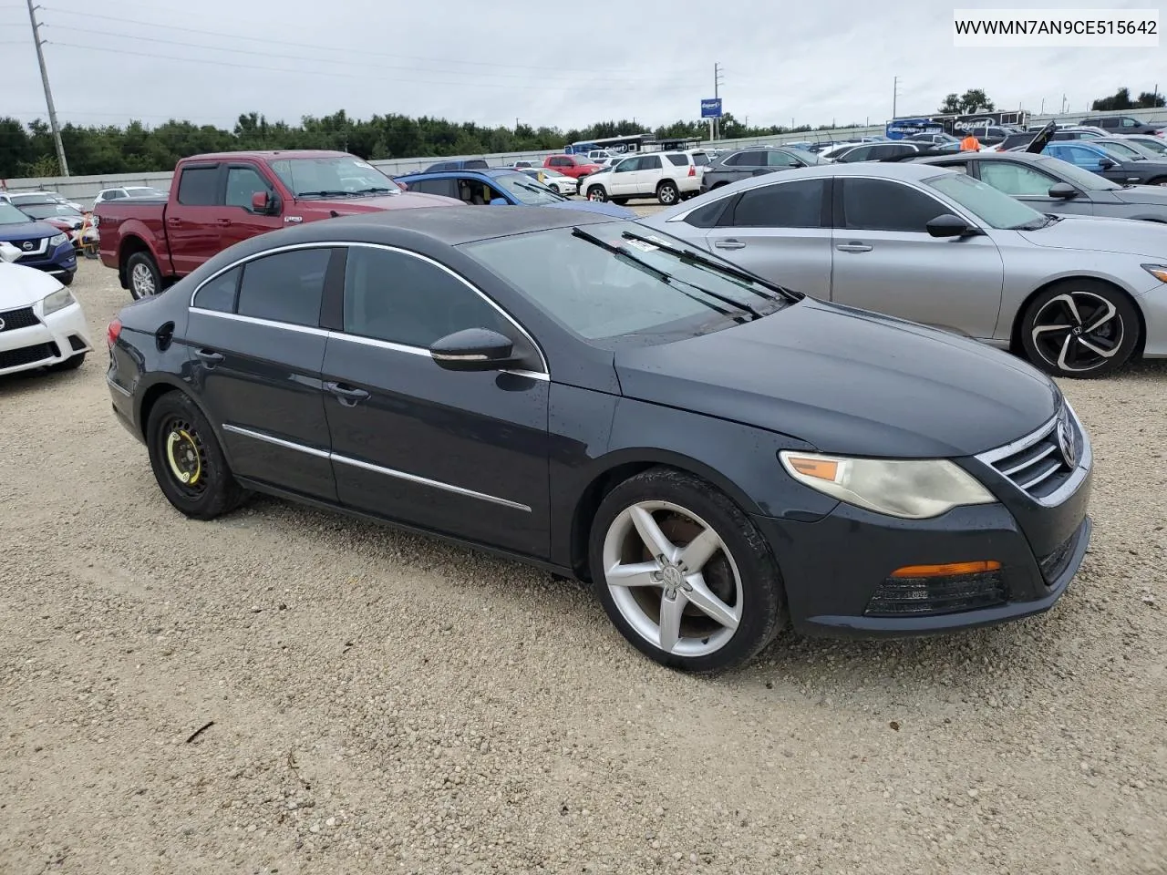 2012 Volkswagen Cc Sport VIN: WVWMN7AN9CE515642 Lot: 74716574