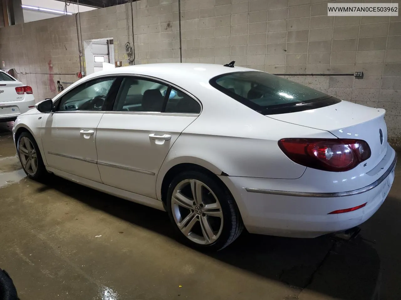 WVWMN7AN0CE503962 2012 Volkswagen Cc Sport