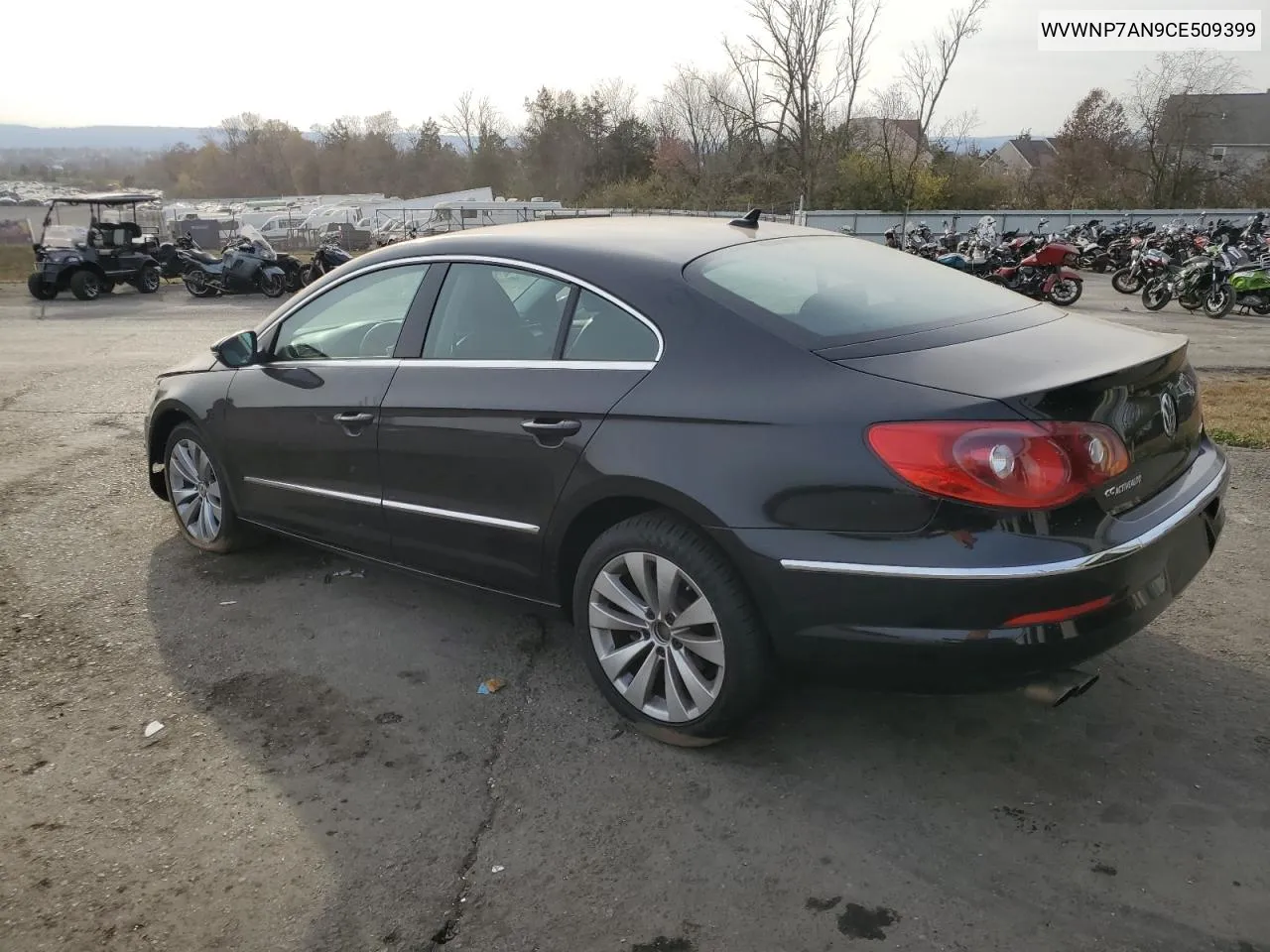 2012 Volkswagen Cc Sport VIN: WVWNP7AN9CE509399 Lot: 78458734