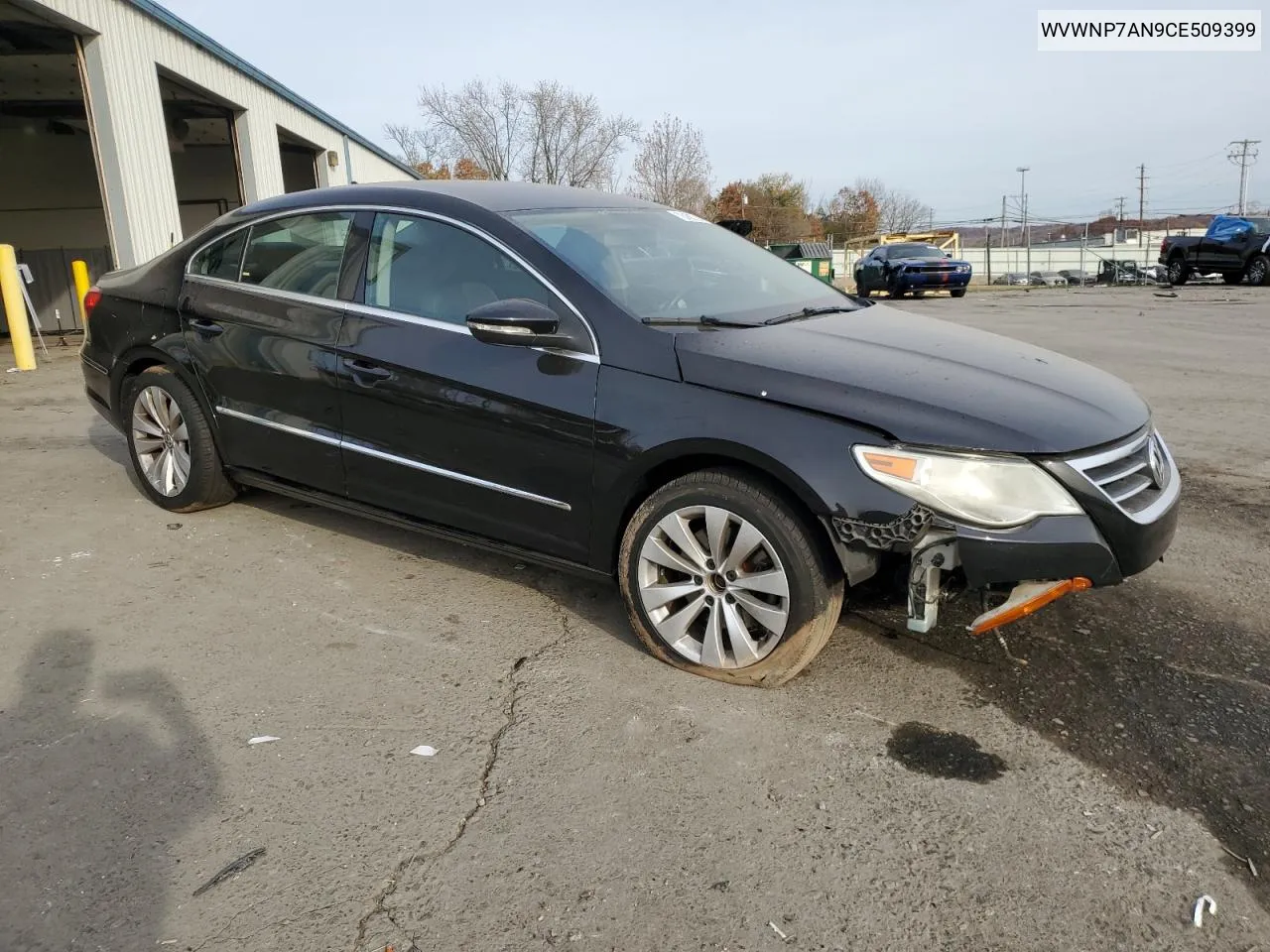 2012 Volkswagen Cc Sport VIN: WVWNP7AN9CE509399 Lot: 78458734