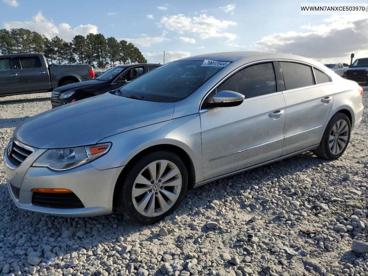 2012 Volkswagen Cc Sport VIN: WVWMN7ANXCE503970 Lot: 78912544