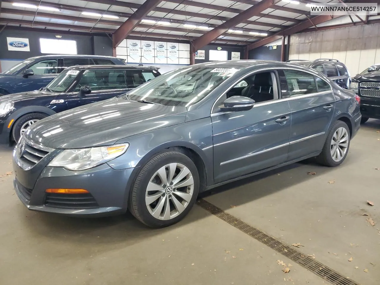 2012 Volkswagen Cc Sport VIN: WVWNN7AN6CE514257 Lot: 80222094