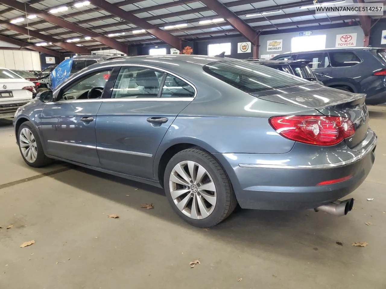 2012 Volkswagen Cc Sport VIN: WVWNN7AN6CE514257 Lot: 80222094