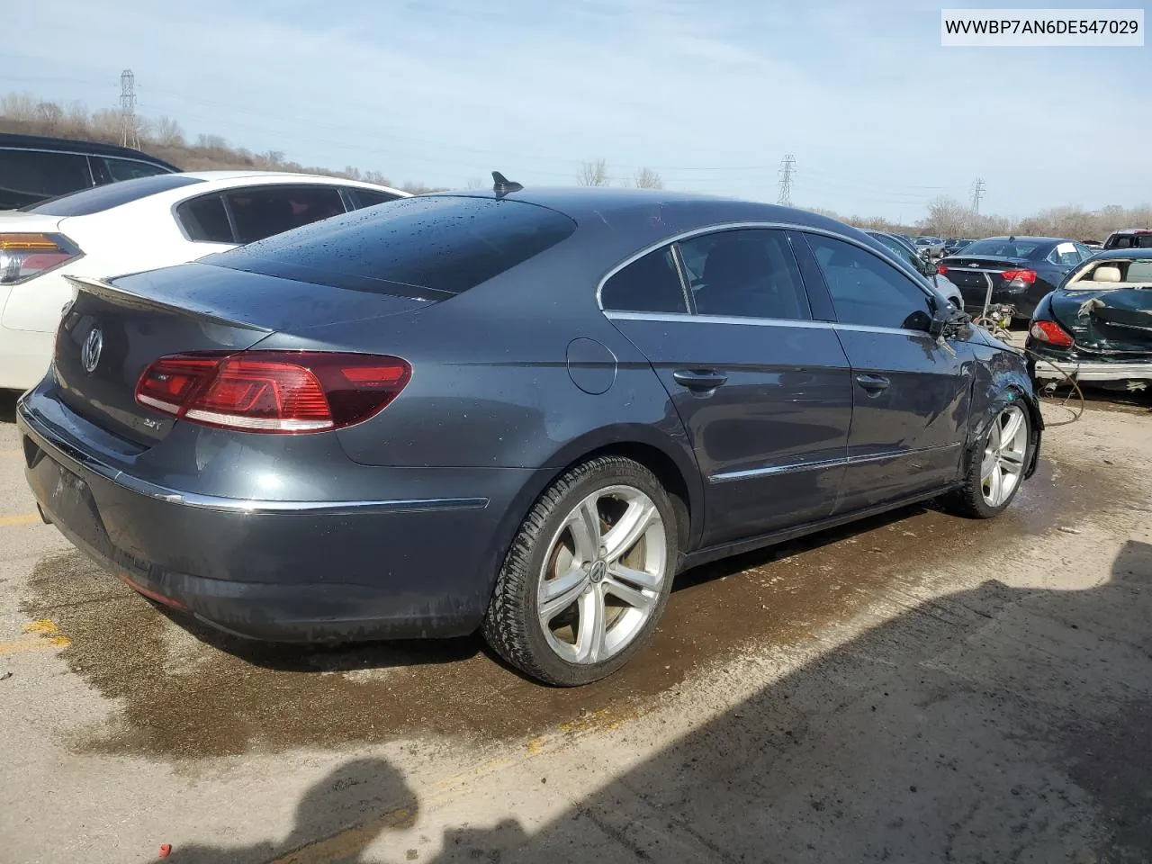 WVWBP7AN6DE547029 2013 Volkswagen Cc Sport