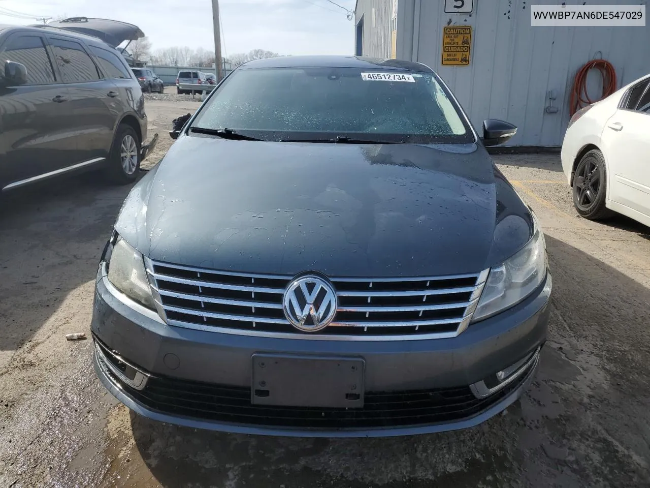 2013 Volkswagen Cc Sport VIN: WVWBP7AN6DE547029 Lot: 46512734