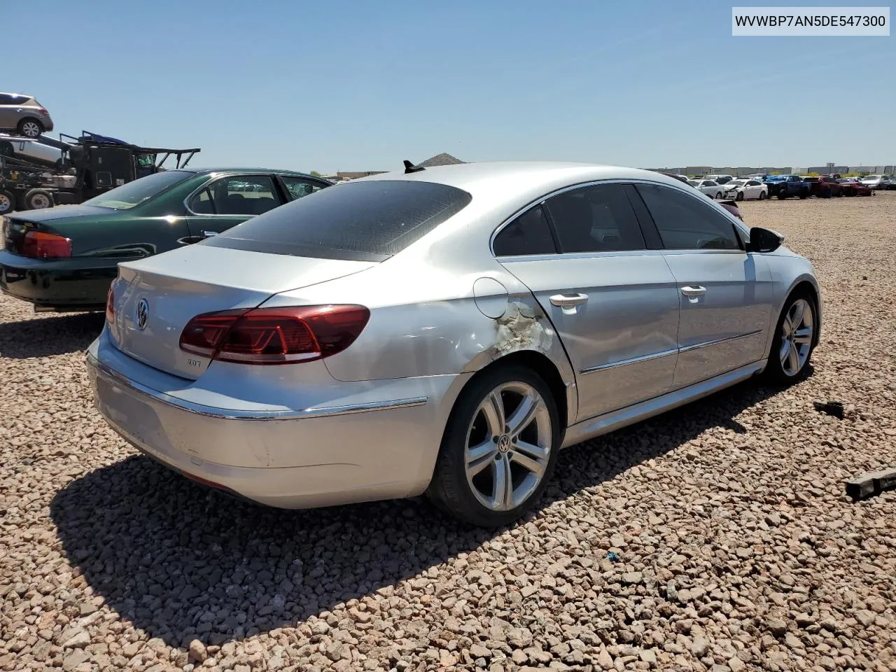 2013 Volkswagen Cc Sport VIN: WVWBP7AN5DE547300 Lot: 53446564